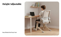 Ergonomic rotating Chair Rolling Casters Mesh posterior Task Chair Easy Assembly