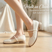 Ballet Flats for Women with Soft Sole and Round Toe Design, Comfortable Walking Shoes for Daily Wear, Extended Sizes to European 43 for Larger Feet