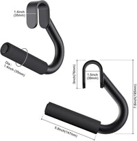 90 Degree Vertical Pull Up Bar Handle Strength Training Multi-Function Grip for Indoor Back Workout