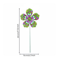 Blossom Garden Stake 3D Design Blossom Yard Stake Artisanal Design