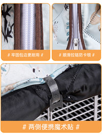 威毕秘境立柱鸟笼笼衣冬天保暖罩鹦鹉笼子保温套防寒遮光过冬罩衣
