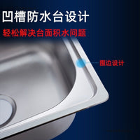 304 Stainless Steel Double Bowl Kitchen Sink with Brushed Finish