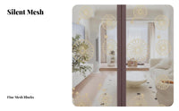 attractive Screen Door auto-sealing attractive Closure Screen Handscostless Entry