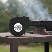 100-240V Wide Voltage Input 9733 Centrifugal Blower BBQ Grill Fan for Camping