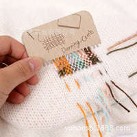 darning mushroom椭圆大面积织补工具破洞修补补丁工具针筒收纳针