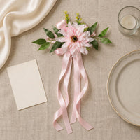 Wedding Car Flower Decoration European Design Door Handle Flower Easy to Install