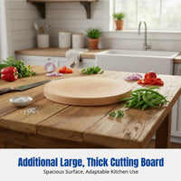Ginkgo Wood Cutting Board, Double-Sided, Thickened, Modern Kitchen