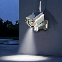 Security Light with Distant Control Motion-Activated Simulated Camera Light