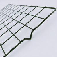 Dark Green Metal Cooling Rack, 45cm x 30cm, for Baked Goods, Cakes, Cookies & Pastry, Easy Clean Baking Wire