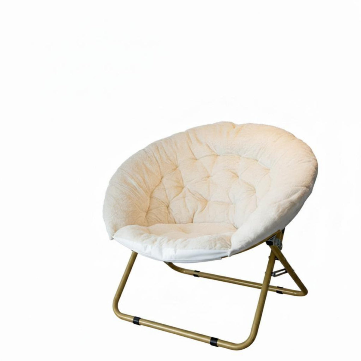 Padded moon Chair Foldable Design Folding moon Chair Space-Saving Ergonomic Comfort for Teens, Balcony, Bedroom, Living Room
