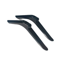 Plastic TV Stand Base with Screws, Fits 24-43 Inch TVs, Black, Separate Packaging