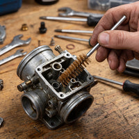 Handmade Copper Wire Tube Brush for Rust Removal, Polishing, and Grinding