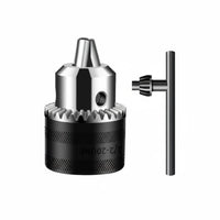 Self-Locking Ratchet Drill Chuck Quick Change Keyless Chuck Adapter Tool Accessory High Force for Construction