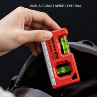 Mini Level High Precision Bubble Level Accurate Reading for Installation