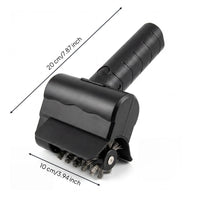 Cordless Electric Grill Brush Detachable Head Rechargeable Bbq Brush Black