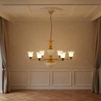 Dollhouse Chandelier DIY Friendly Mini Chandelier Room Display for Model Makers
