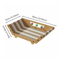 Cat Scratcher Sofa Throughout the Year Cat Scratching Lounge Built-Built-in Play Feature for Indoor