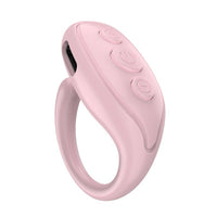 Rechargeable Finger-Worn Controller with Charging Case Compact Bluetooth Finger-Worn Controller Lightweight Controller Small for Media Browsing