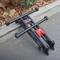 Upright Foldable Bike Stand Compact L-Shaped Bike Stand Long-Lasting Safe for Cyclists, Garage