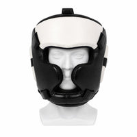 Open-Face Head Protector Padded Head Protector Safeguarding Headgear Shock-Resistant for Boxers, Fighters, Sparring, Boxing Training, Sanda