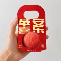 10 Small Brown Fruit Box Catering Boxes 350gsm Paperboard Fruit Packaging Box