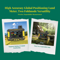 High-Accuracy Handheld Navigation System Land Measuring Instrument, Smart Beidou Area Measurement Device, Vehicle-Mounted Acre Meter