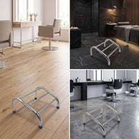 Salon Chair Footrest Replacement Stainless Steel Shampoo Chair Footrest Furniture Stable Non-Slip for Hair Stylists, Barbershops
