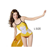 Swimsuit, Women's Cute Vivid Color Surfing Swimwear, Athletic single Piece, UPF 50+ Protection, Breathable, Full Coverage