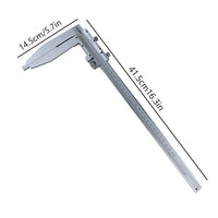 Long Jaw Caliper Easy to Read Scale Stainless Steel Caliper for Professionals