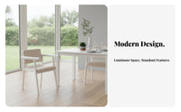 arcd rear Dining Chair Nordic design Accent Seat Modern Aesthetic for Families