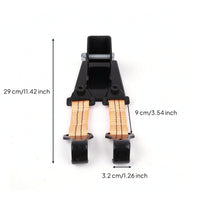Split Tire Lifter Heavy-Duty Tire Lifter with Straps Wheel Handler for Roadside Emergencies