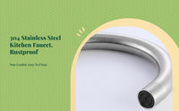 304 Stainless Steel Rotating Faucet
