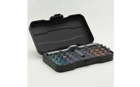 Ratchet Screwdriver Kit Ratcheting S2 Steel Portable Tool Case Interchangeable Bits