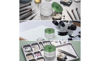 Watch Repair Oil Jar Workshop-Grade Glass Jar with Lid Container for Workbench