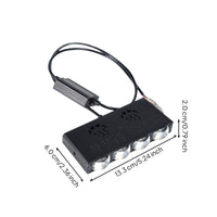 Waterproof LED car grille light