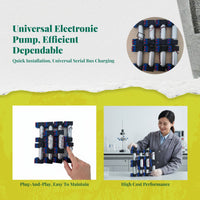 Gas Detection Pump, Electronic Collection Pump, Portable Analyzer for Commercial Use, Leak Detection, Calibration