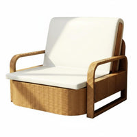 Fold-Expandable Single Lounger Foldable Design Sleeper Chair Two-in-oneUse Space-Saving for Office Workers, Students