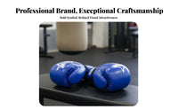 Beginner Friendly Boxing Glove and Pad Set PU Leather Boxing Training Set Thick Foam Padding Punching Mitts and Gloves Kit Adjustable Hook-and-Loop Fastener Strap for Children, Beginners, Adults, Home Use, Gym