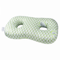 Ear-Hole Pillow Contoured 8-Shaped Pillow Quilted