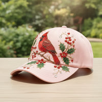Baseball Cap Floral Baseball Hat Sun Shading Cap with Curved Brim for Adults, Everyday Wear, Outdoor Walks