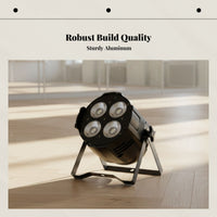 Four-Lens COB LED Spotlight for Weddings, Banquets, Stage Lighting