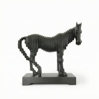 Horse Figurine Gift Sculpture Detailed for Living Room