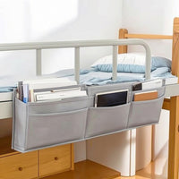 Hanging Storage Bag with Pockets Reinforced Bedside Organizer Long-Lasting