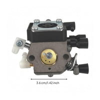 FS120 Carburetor Black Adjustment Knobs Engine Part Brass Center Plate