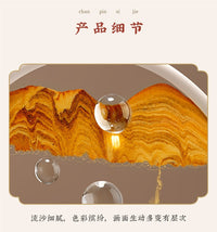 流沙画摆件轻奢客厅玄关电视柜酒柜装饰品感乔迁新居礼物