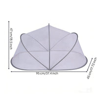 Translucent Mesh Mongolian Tent Crib Net Gray Trim Foldable Crib Canopy Laceunrestricted Bed Canopy Net Protection