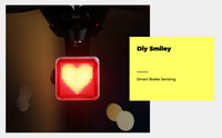 USB Rechargeable Bike Brake Light
