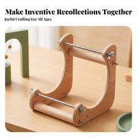 Jewelry Loom Curved Side Supports Wooden Bead Loom Frame
