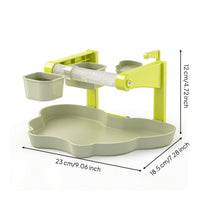 Textured Suction Cup Bird Perch Space-Saving Pet Supply for Glass Door