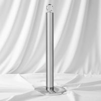 Paper Towel Holder Glossy Finish Kitchen Paper Towel Stand Minimalist Modern Napkin Holder